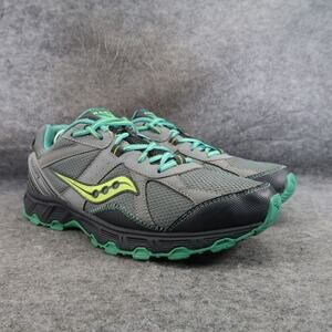 Saucony Shoes Womens 11 Athletic Trail Running Raptor Sneaker Outdoor Sport Grey